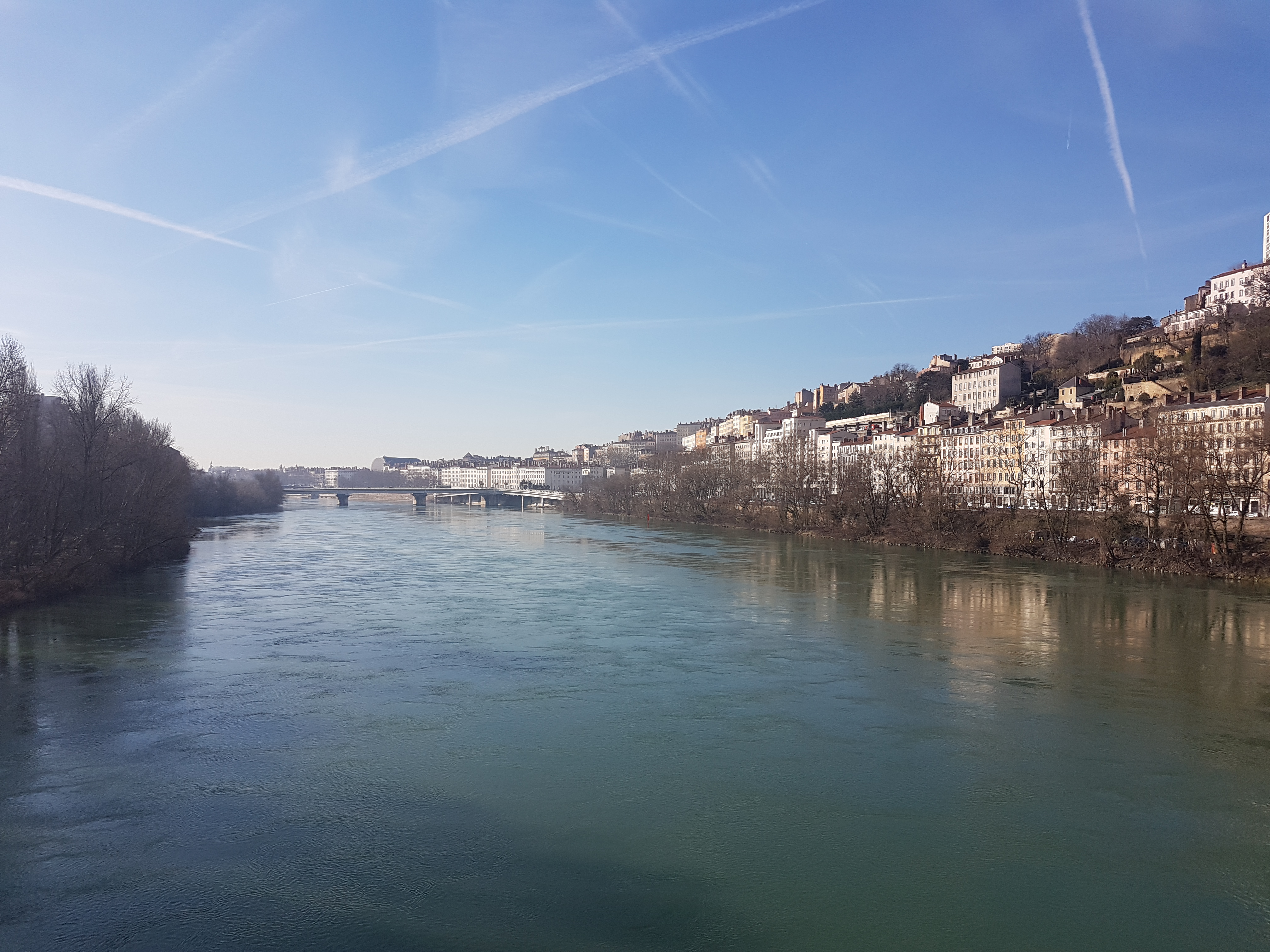 Blick auf die Rhône
